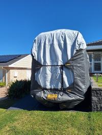 Photo by Paul From NSW. Sep 2025 - ADCO Olefin HD Class C Motorhome Cover - 6.12-7.01m (20-23ft)