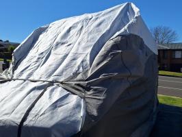 Photo by Paul From NSW. Sep 2025 - ADCO Olefin HD Class C Motorhome Cover - 6.12-7.01m (20-23ft)