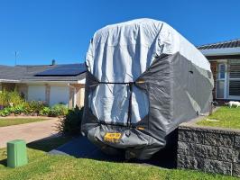 Photo by Paul From NSW. Sep 2025 - ADCO Olefin HD Class C Motorhome Cover - 6.12-7.01m (20-23ft)