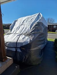 Photo by Paul From NSW. Sep 2025 - ADCO Olefin HD Class C Motorhome Cover - 6.12-7.01m (20-23ft)