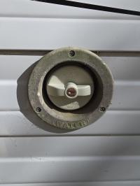Photo by Ian From QLD. Sep 2025 - Lockable Water Filler Cap & 2 Keys - White - Suits Hume Water Fillers