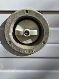 Photo by Ian From QLD. Sep 2025 - Lockable Water Filler Cap & 2 Keys - White - Suits Hume Water Fillers