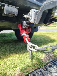 Photo by Mark From NSW. Sep 2025 - Mawby Hook Safety Chain Coupling Set - 13mm / 3.5 Tonne ATM / 2 Hooks & 2 Couplings