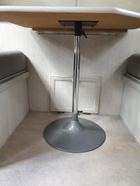 Photo by Nicole From NSW. Sep 2025 - Wineglass Pedestal Table Leg - Grey / 700mm - Complete