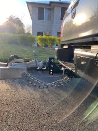 Photo by Dave From QLD. Sep 2025 - Black Jack Brutus Adjustable Tow Hitch - 3500kg - 210mm Drop - 50mm Ball