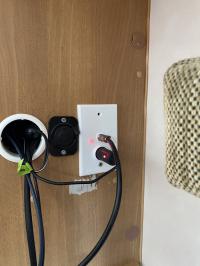 Photo by Henry From SA. Sep 2025 - 12V Power Supply Wall Plate - 3 TV Outlets - Suits AntennaTek Amplified RV Antennas