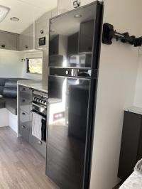 Photo by Robert From NSW. Sep 2025 - Fridge Door Decor Panel - Black - Suits Dometic RUA5208X / RUC5208X / RUA8408X / RUC8408X Fridges