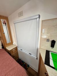 Photo by Neil From WA. Sep 2025 - Aussie Traveller EuroVision Window with Blind & Flyscreen - Black Frame / 1000mm H x 800mm W