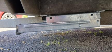 Photo by Julie From NSW. Sep 2025 - AL-KO Front Wind-Down Stabiliser Leg - 500mm / Bolt-On