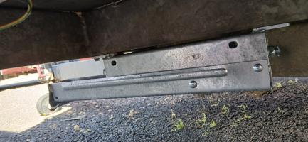Photo by Julie From NSW. Sep 2025 - AL-KO Front Wind-Down Stabiliser Leg - 500mm / Bolt-On