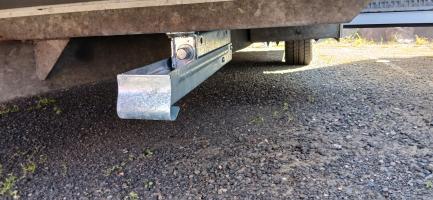 Photo by Julie From NSW. Sep 2025 - AL-KO Front Wind-Down Stabiliser Leg - 500mm / Bolt-On