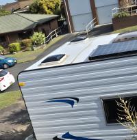 Photo by Mick From NSW. Sep 2025 - Vent Lid - Black / 335 x 350mm - Suits Jensen MK2 Roof Vents