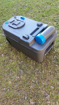 Photo by Geoff From WA. Sep 2025 - Holding Tank Cap & Measuring Cup - Suits Thetford C220 Cassette Toilets