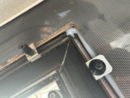 Photo by David From QLD. Old vrs New style. Sep 2025 - Window Fixing Kit - 16 Piece - Suits Maygood & MobiCool CHAL Windows