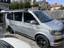 Photo by Gary From VIC. Sep 2025 - Fiamma F45s Wall-Mount Awning - 2.6m - Deep Black Case / Royal Grey Fabric - 2m Projection