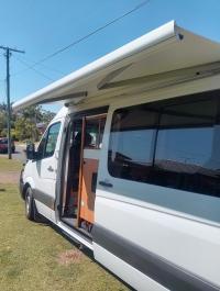Photo by Kerry From QLD. Sep 2025 - Carefree Freedom 12V Box Awning - 3m - Silver Shale Fade