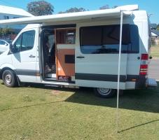Photo by Kerry From QLD. Sep 2025 - Carefree Freedom 12V Box Awning - 3m - Silver Shale Fade
