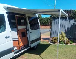 Photo by Kerry From QLD. Sep 2025 - Carefree Freedom 12V Box Awning - 3m - Silver Shale Fade