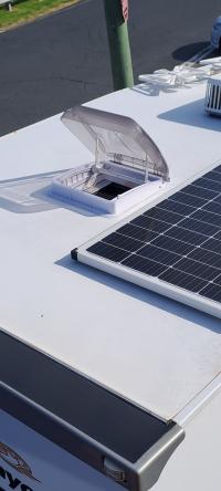 Photo by David From NSW. Sep 2025 - Sanjo Skylight with Blind & LED - 400 x 400mm Cut-Out