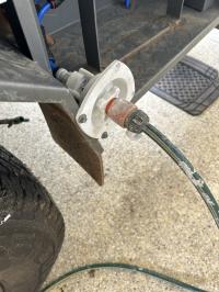 Photo by Jason From WA. Sep 2025 - Gardena Click-On Hose Adaptor - Click-On x 3/4 inch Male NPT - Orange