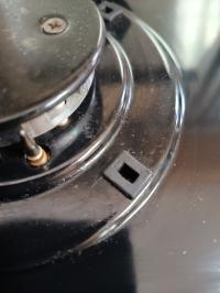 Photo by Kevin From TAS. Sep 2025 - Pan Support Grommet - 1 Only - Suits Dometic Cooktops