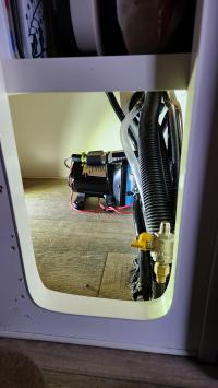 Photo by Anne From NSW. Oct 2025 - Hydroflow Automatic Water Pump Kit with Filter & Fittings - 12V / 11.3L/min / 55psi