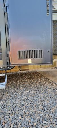Photo by Stephen From SA. Oct 2025 - Door Vent Grille - Black - Suits Milenco Columbia Doors