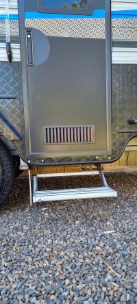 Photo by Stephen From SA. Oct 2025 - Door Vent Grille - Black - Suits Milenco Columbia Doors