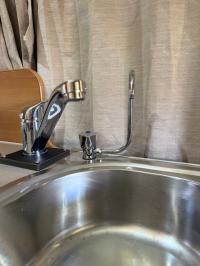 Oct 2025 - Fold-Down Single Tap - Left-Hand / Chrome / 3/8 inch Male BSP