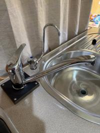 Oct 2025 - Fold-Down Single Tap - Left-Hand / Chrome / 3/8 inch Male BSP