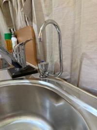 Oct 2025 - Fold-Down Single Tap - Left-Hand / Chrome / 3/8 inch Male BSP
