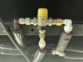 Photo by Peter From NSW. Oct 2025 - John Guest WaterMark 12mm Bent Tap Connector - 12mm Push-On x 1/2 inch Female BSP