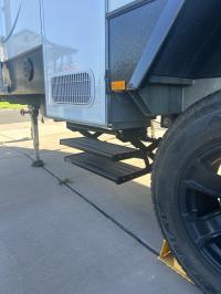 Photo by Jordan. Oct 2025 - Aussie Traveller Manual Double Drop-Down Caravan Step - 510mm / 200kg / Black