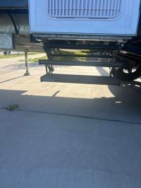 Photo by Jordan. Oct 2025 - Aussie Traveller Manual Double Drop-Down Caravan Step - 510mm / 200kg / Black