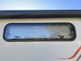 Photo by Chris From ACT. Oct 2025 - Tinted Replacement Window Blade - Suits 1000mm W x 250mm H Dometic Seitz S7P Windows