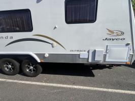 Photo by Luke From QLD. Oct 2025 - Replacement Door Kit - White / 210 x 135mm / Lock & Key - Suits Jayco Triple Water Fillers