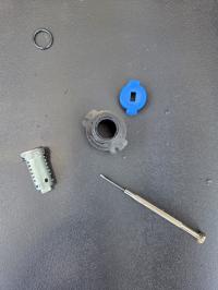 Photo by Geoff From QLD. Oct 2025 - Lock Mechanism Kit - Black - Suits Thetford Service Doors 3, 4 & 5