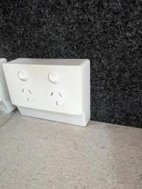 Photo by Alyson From NSW. Oct 2025 - CMS J-Series Power Point Mounting Block - White