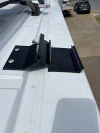 Photo by Paul From QLD. I had the brackets powder coated. Nov 2025 - Fiamma F80 Awning Mounting Bracket Kit - Suits Renault Master, Opel Movano & Nissan NV400 H2 L2/L3 Vans (2010 Onwards)