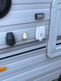 Photo by Denis. The spring supplied was longer and a different shape to the original. I reused the original.. Nov 2025 - Clipsal Power Inlet Replacement Flap - Suits Pre-2006 15A Models