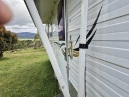 Photo from Paul - VIC. Nov 2025 - Plastic Travel Latch - Suits Dometic A&E 8300 Awnings