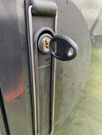 Photo by Russell From VIC. Nov 2025 - Replacement Door Lock Key - Code V6675 - Suits Milenco Columbia Doors