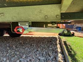 Photo by Rob From QLD. Nov 2025 - AL-KO Big Foot Replacement Leg Plate - Plastic / Single