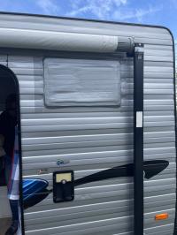 Photo by Jeff From NSW. Nov 2025 - Tinted Window Blade - 500mm W x 300mm H - Suits Dometic Seitz S4 Windows