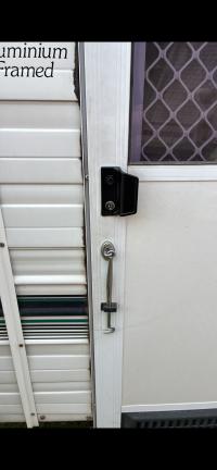 Photo by Jodi From VIC. Nov 2025 - Trimatic Door Lock - Complete - Black