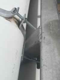 Photo by Doug From NSW. Nov 2025 - Pole Carrier Mounting Bracket - 150mm - Each - Suits 150mm Pole Carriers