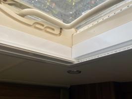 Photo by Shane. Dec 2025 - Internal Frame with Blind, Flyscreen & LED - Suits Dometic Midi Heki FL Push-Bar Skylights