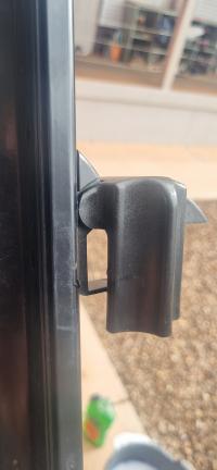 Photo by Reece From SA. Dec 2025 - Travel Lock Kit - V2 / Black - Suits Lippert Solera Awnings