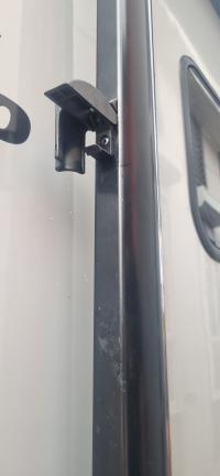 Photo by Reece From SA. Dec 2025 - Travel Lock Kit - V2 / Black - Suits Lippert Solera Awnings
