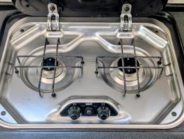 Photo by Sean From VIC. Dec 2025 - Burner Cap Kit - 45mm, with Ignitor - Suits Dometic / Smev 401 / 402 / MO9923 Stoves